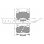 TOMEX Brakes Bremsbelagsatz, Scheibenbremse
